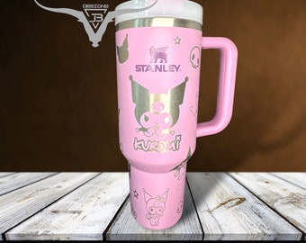 Kuromi Laser Engraved Tumbler