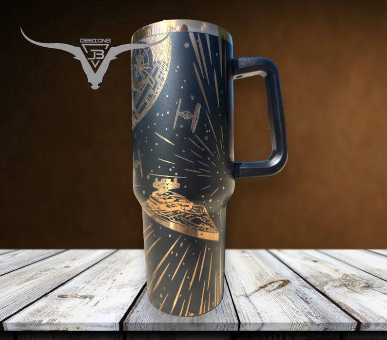 SW Galaxy War Laser Engraved Tumbler 1