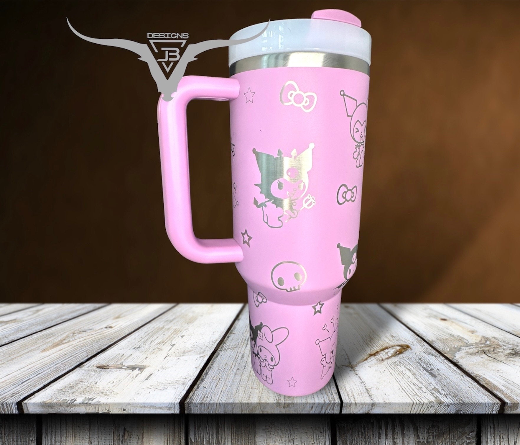 Kuromi Laser Engraved Tumbler - Etsy