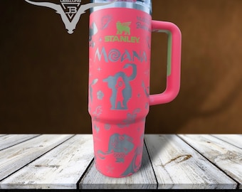 Moana Laser Engraved Tumbler