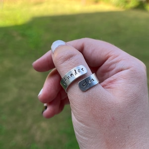 Krigarkatter Klanring - Metallstämplade Smycken - Krigare - Katt - Klan - Bokmärkt Merchandise
