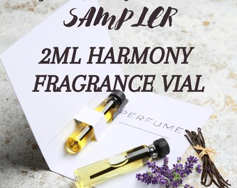 Harmony Perfume Oil Sample | Lavender Vanilla Scent (2ml)