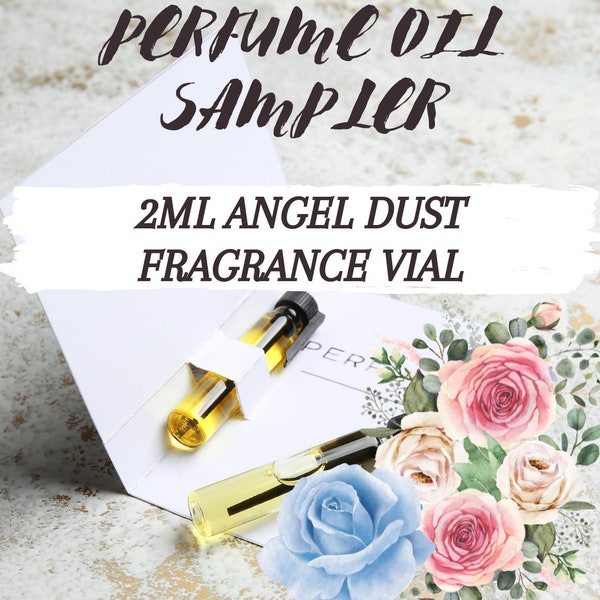 Angel Dust 2ml Sample Size 100% Pure Perfume Fragrance Body Oil Roll| Stocking Stuffer Idea Under 10| Gift Bag Idea