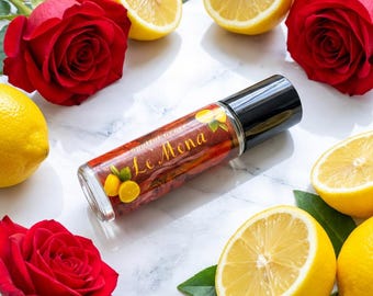 Lemona Perfume Oil Lemon and Roses