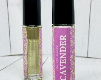 Cavender Perfume Oil Roller - Lavender & Chamomile Essential Oils| 100% Pure Perfume Fragrance Body Oil Roll On