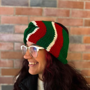 Hockey Team Colors Knitted Ear Warmer – Cozy & Stylish Sports Fan Accessory