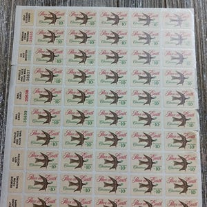 50 Vintage Christmas Postage Stamps Unused ||| Peace on Earth