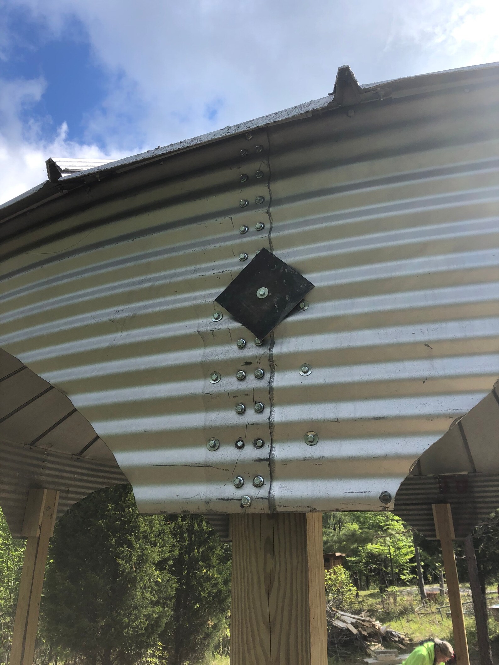 Custom Grain Bin Gazebo Kit Etsy