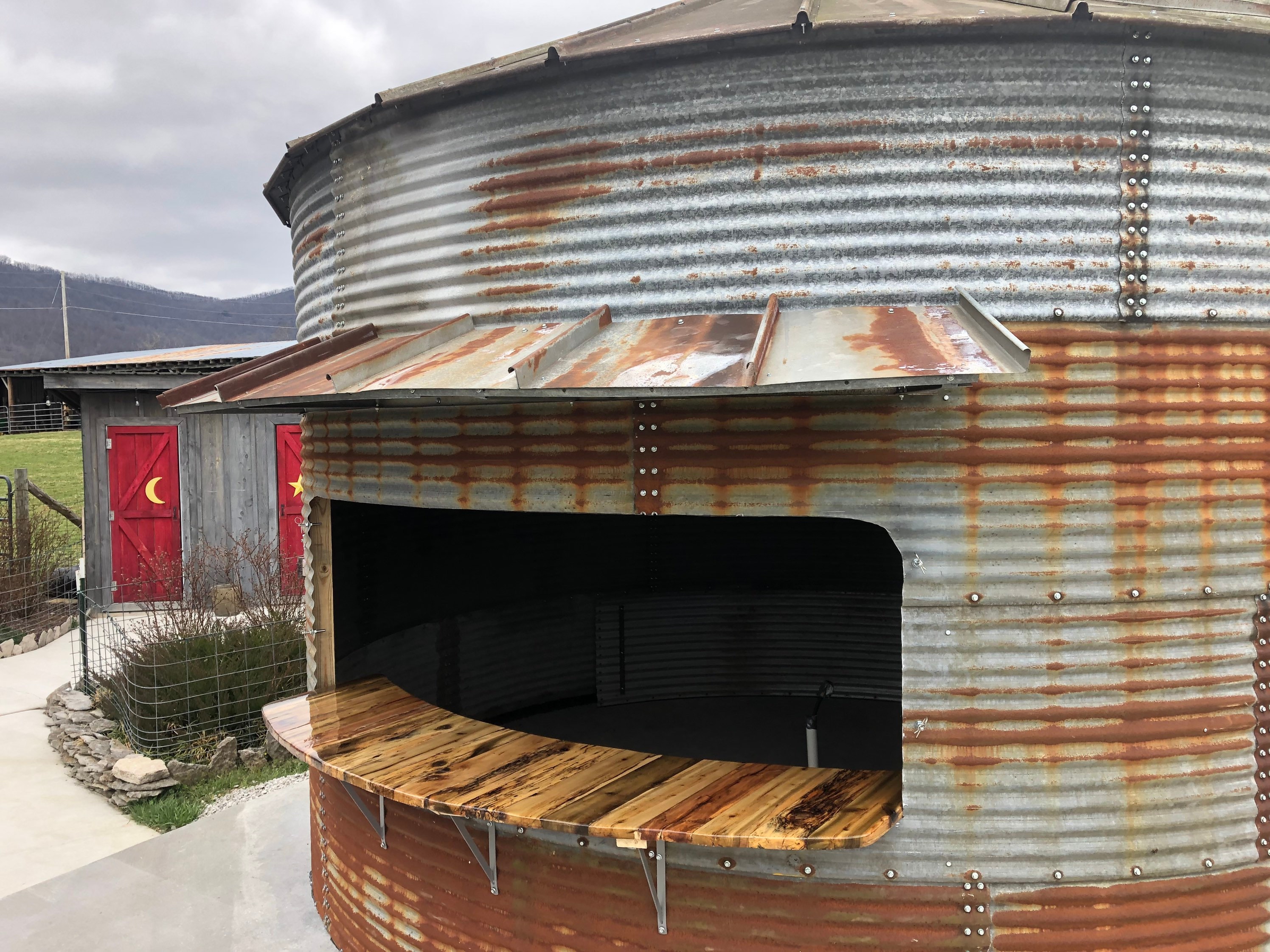 Custom 18 Bar Upcycled From a Grain Bin Etsy