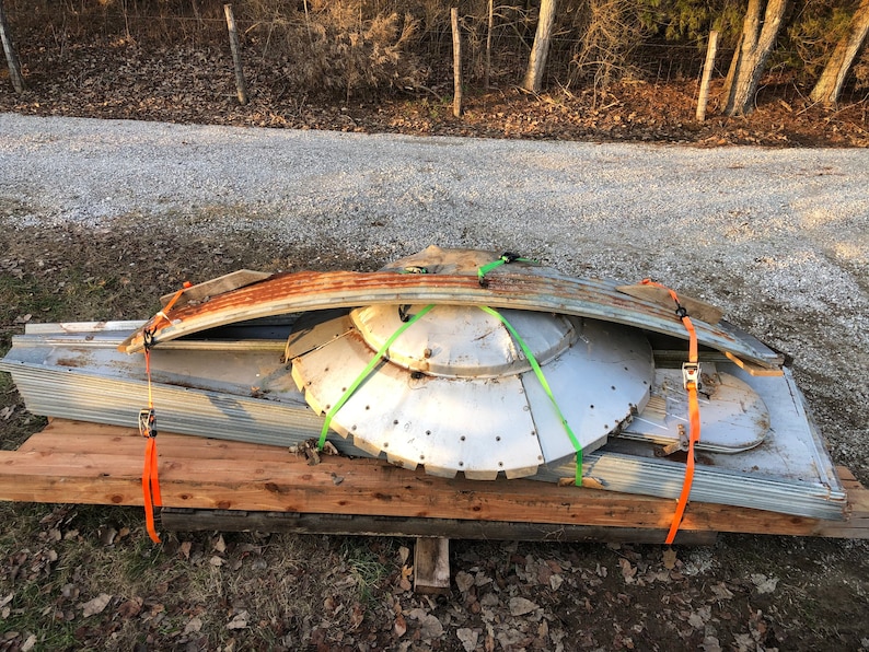 Scalloped Grain Bin Gazebo Kit Etsy