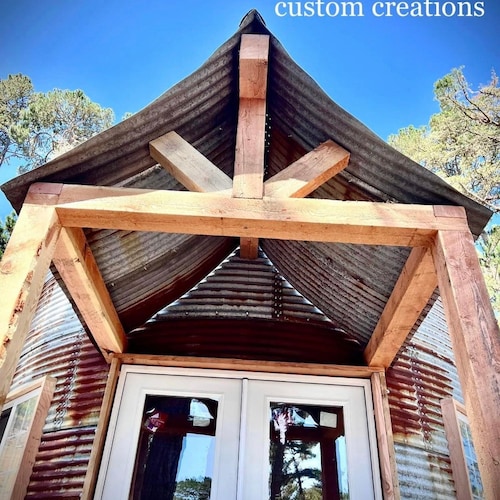 Grain Bin Cottage Kit 24 With Awnings Etsy