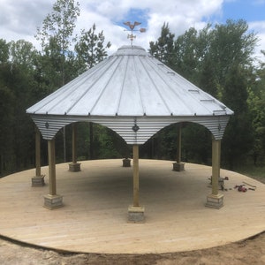 Custom Grain Bin Gazebo Kit