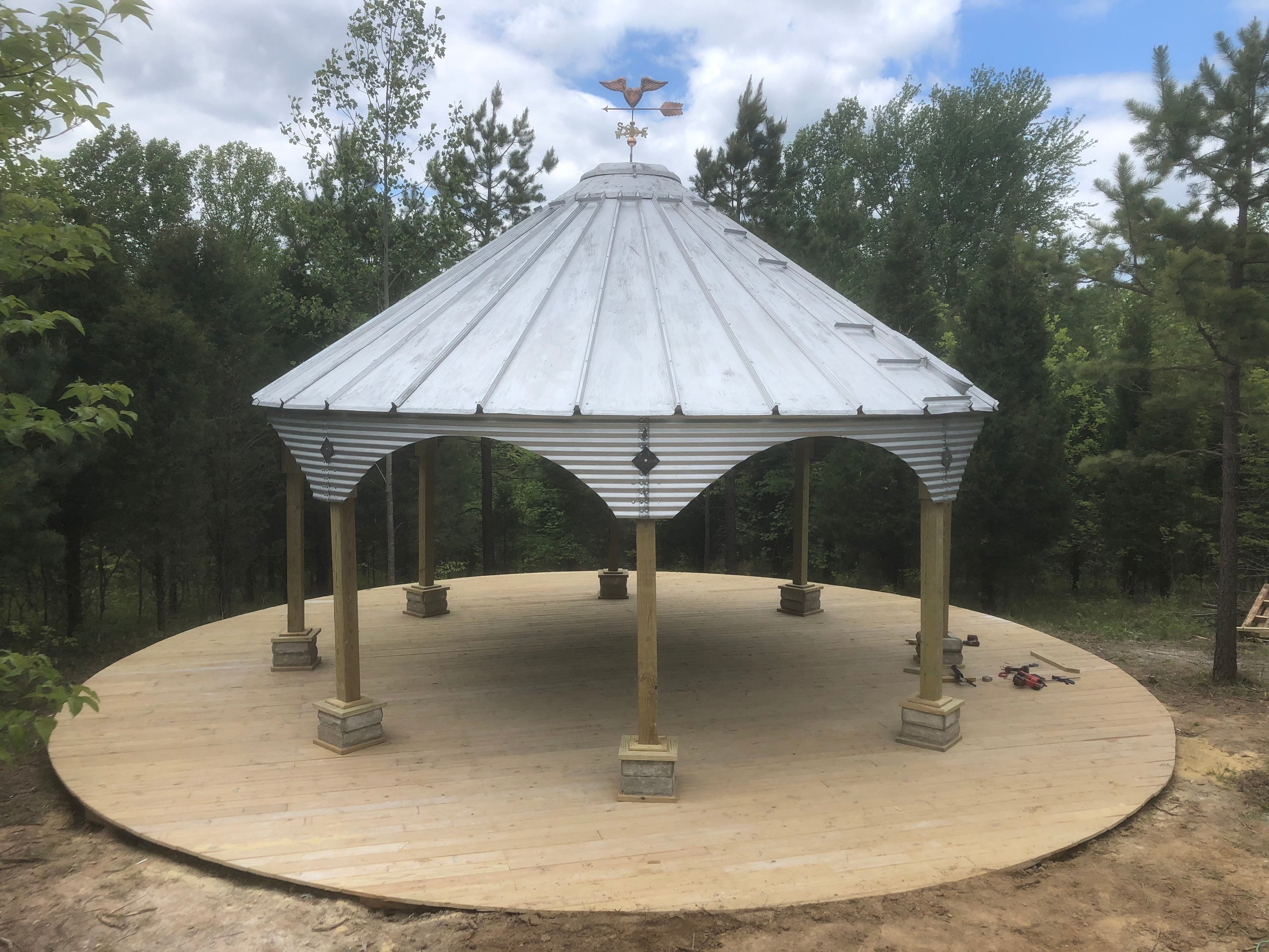 Custom Grain Bin Gazebo Kit Etsy