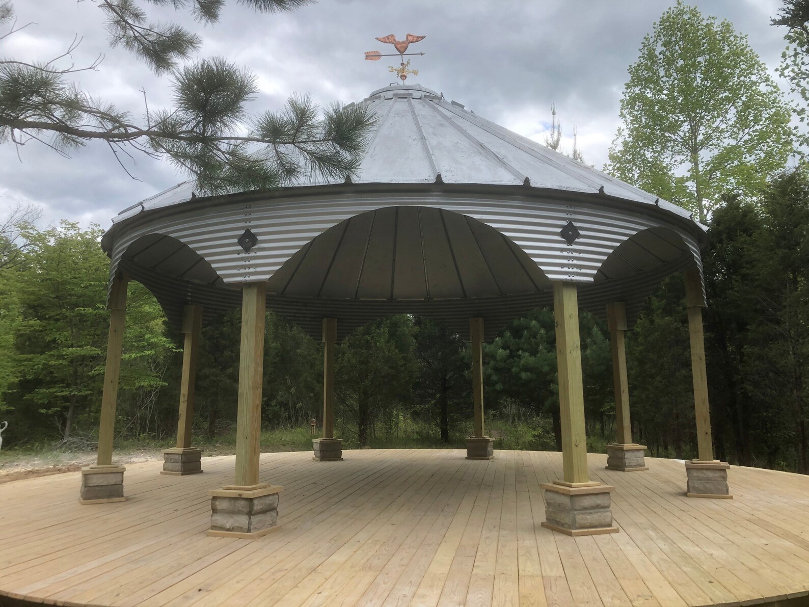 Custom Grain Bin Gazebo Kit Etsy