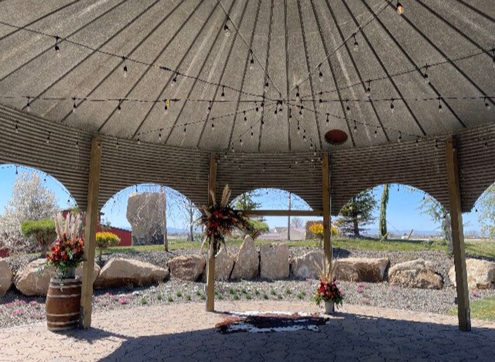 27 Recycled Grain Bin Gazebo Kit Etsy