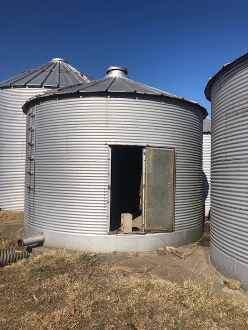 Custom Gazebo Upcycled From a Grain Bin Etsy