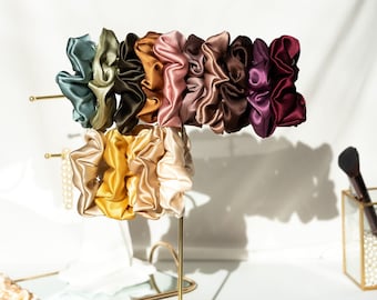 Mulberry Silk Scrunchies