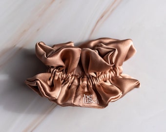 Silk Ruffle Scrunchies