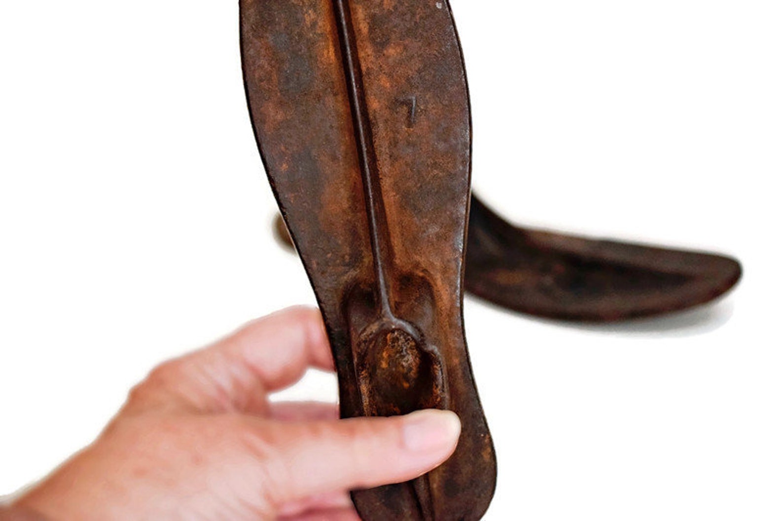 Cast Iron Shoe Mold Old Cobbler's Foot Mold Rustic Etsy