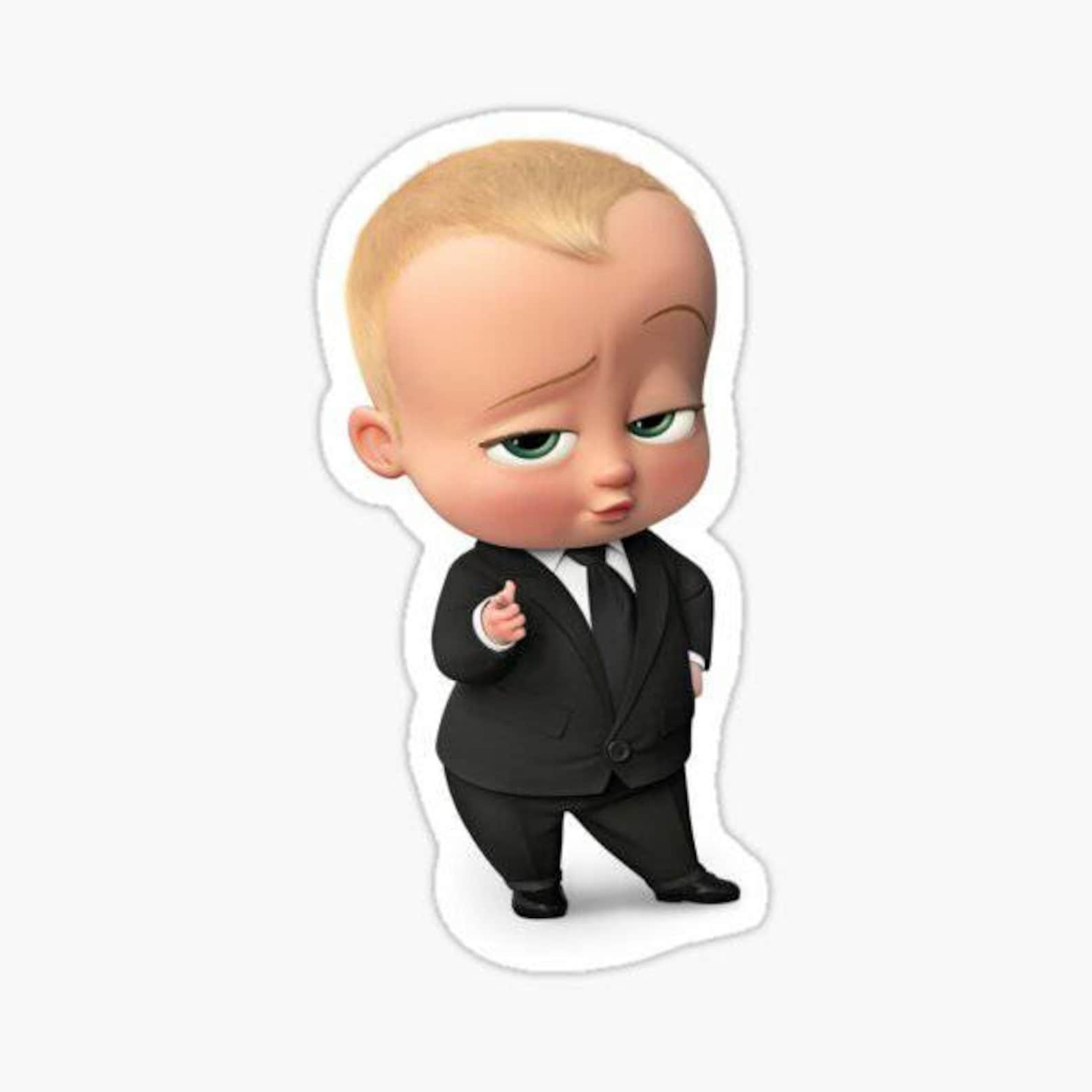 Boss Baby stickers Vinyl Decal Laptop Decal Boss Baby Etsy