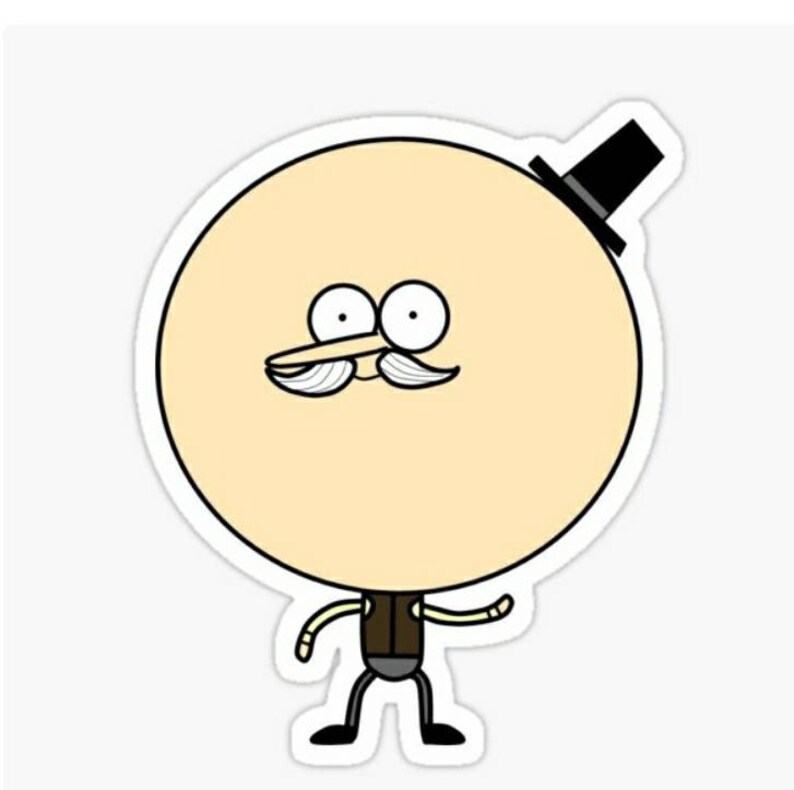 Regular Show Stickers Vinyl Decal Laptop Decal Regular Etsy