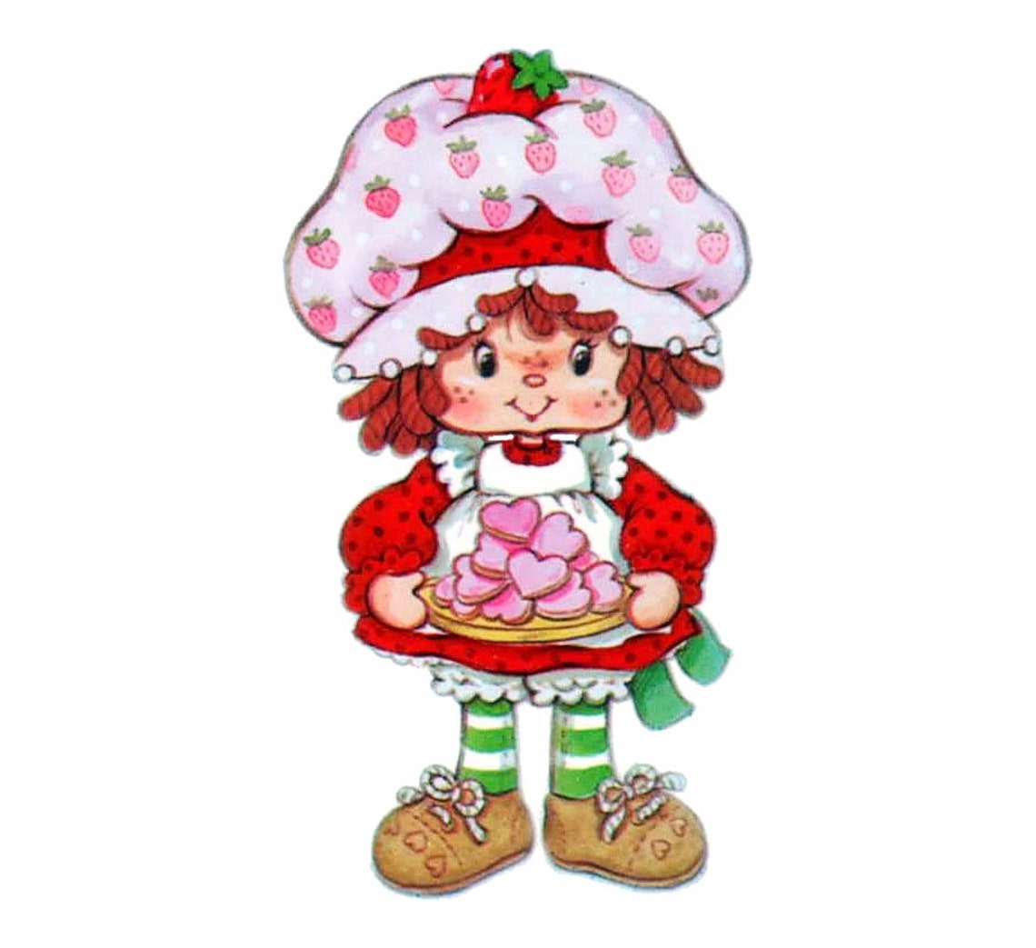 Strawberry shortcake Vinyl Decal Laptop Decal Strawberry Etsy