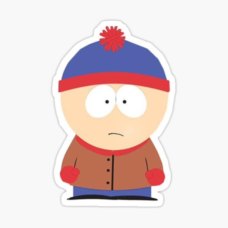 South Park Stickers Vinyl Decal Laptop Decal South Park Etsy