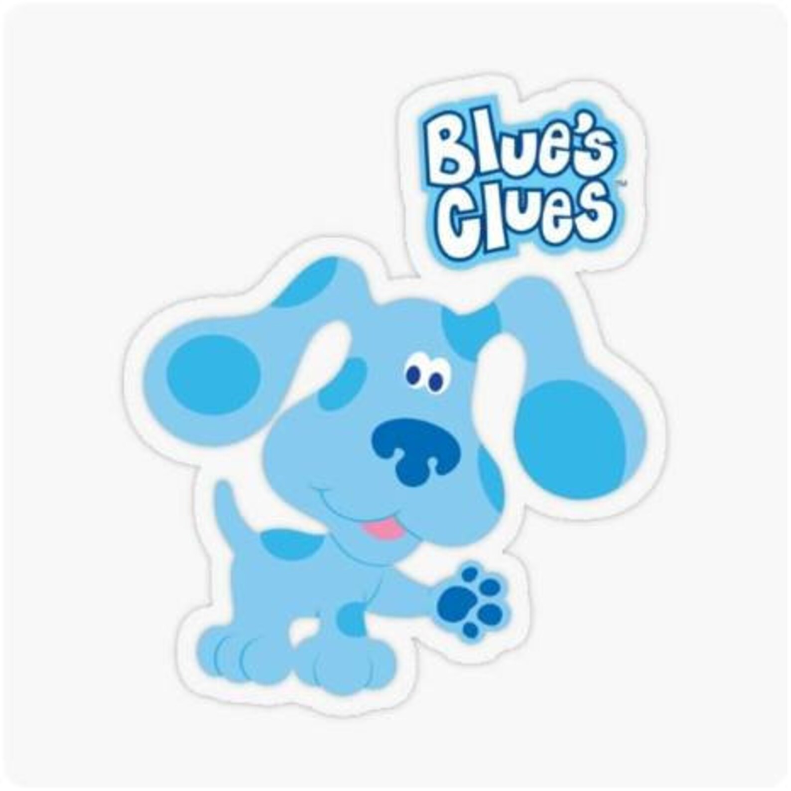 Blue's Clues Stickers Vinyl Decal Laptop Decal Etsy