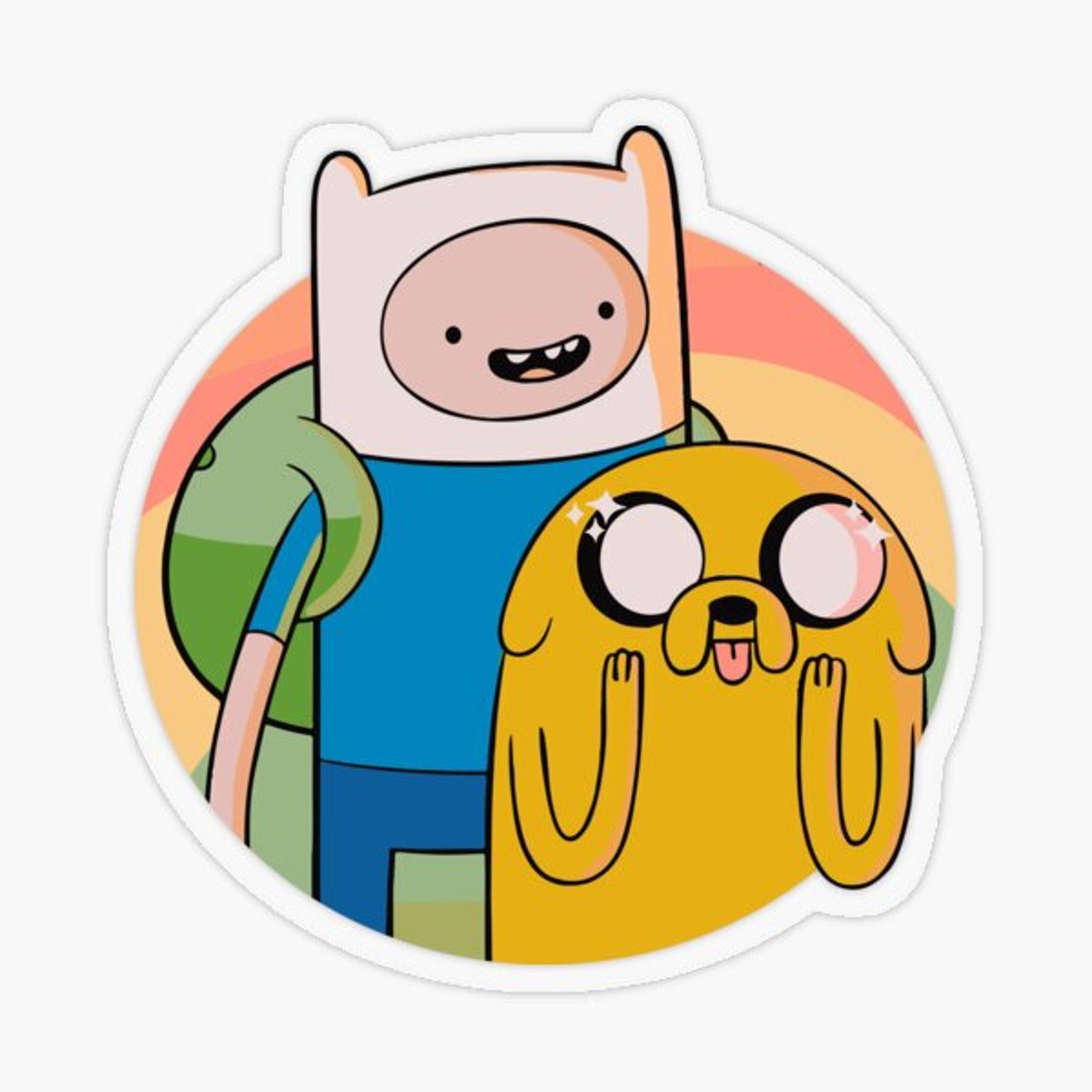 Adventure Time Stickers Vinyl Decal Laptop Decal | Etsy