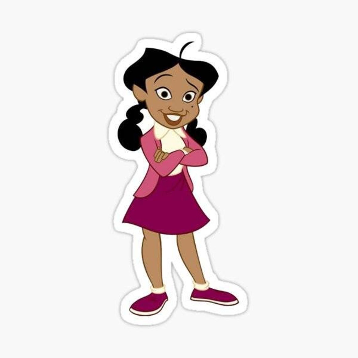 Proud family stickers vinyl decal laptop decal proud  etsy Proud family stickers vinyl decal laptop decal proud  etsy