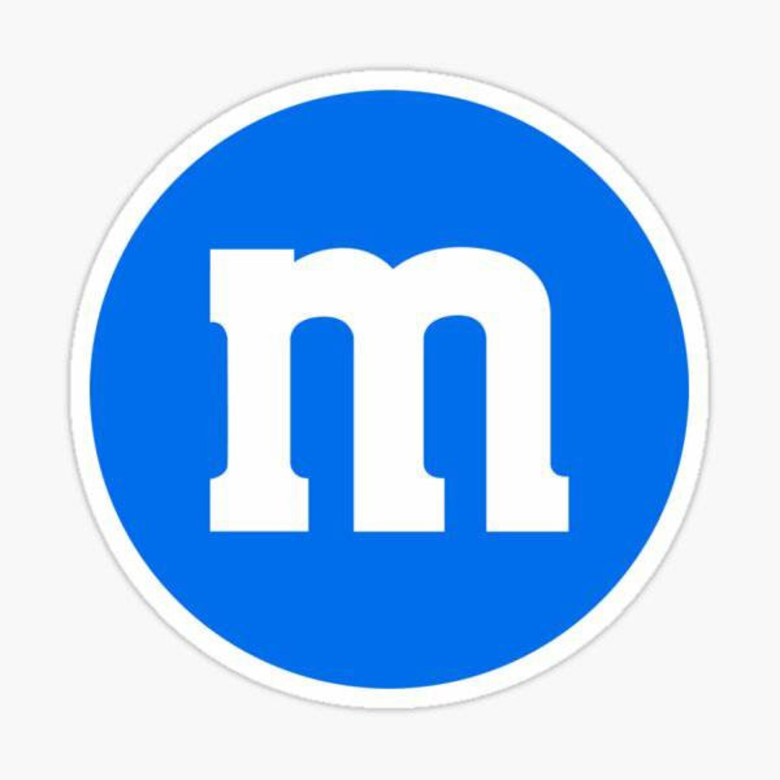 M M Sticker M M Sticker