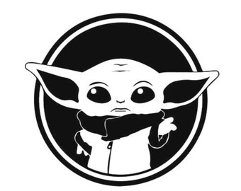 yoda bumper sticker