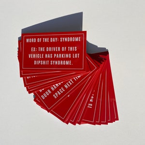 Slechte parkeerkaarten |  Prankparkeerkaarten | Beste cadeau voor hem | Hilarische berichten over slecht parkeren |  Vadercadeau | Sarcastische kaart | Humor voor volwassenen