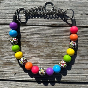Frankly Wild Beaded Dog Collar (chain sold separately)