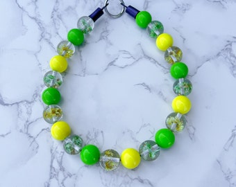 Daffodils Beaded Dog Collar