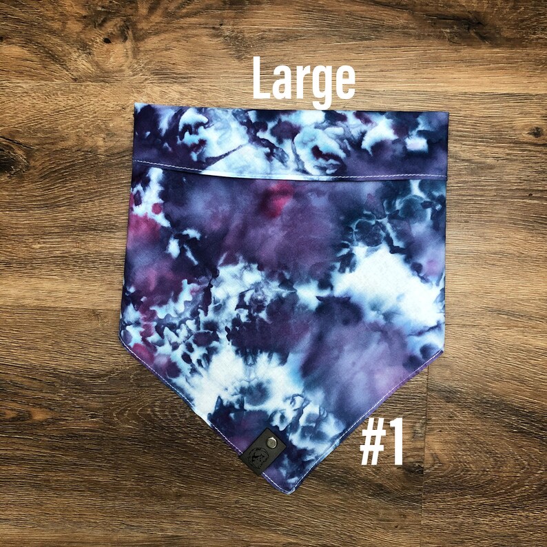 Nebula Tie Dye Dog Bandana