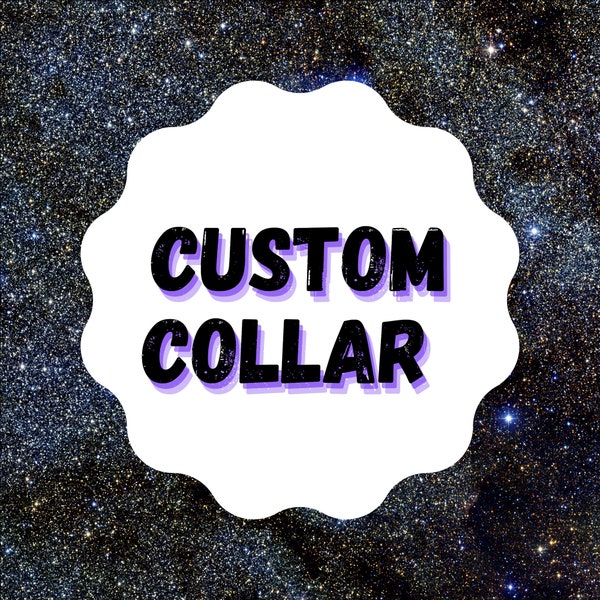 Custom Beaded Dog Collar