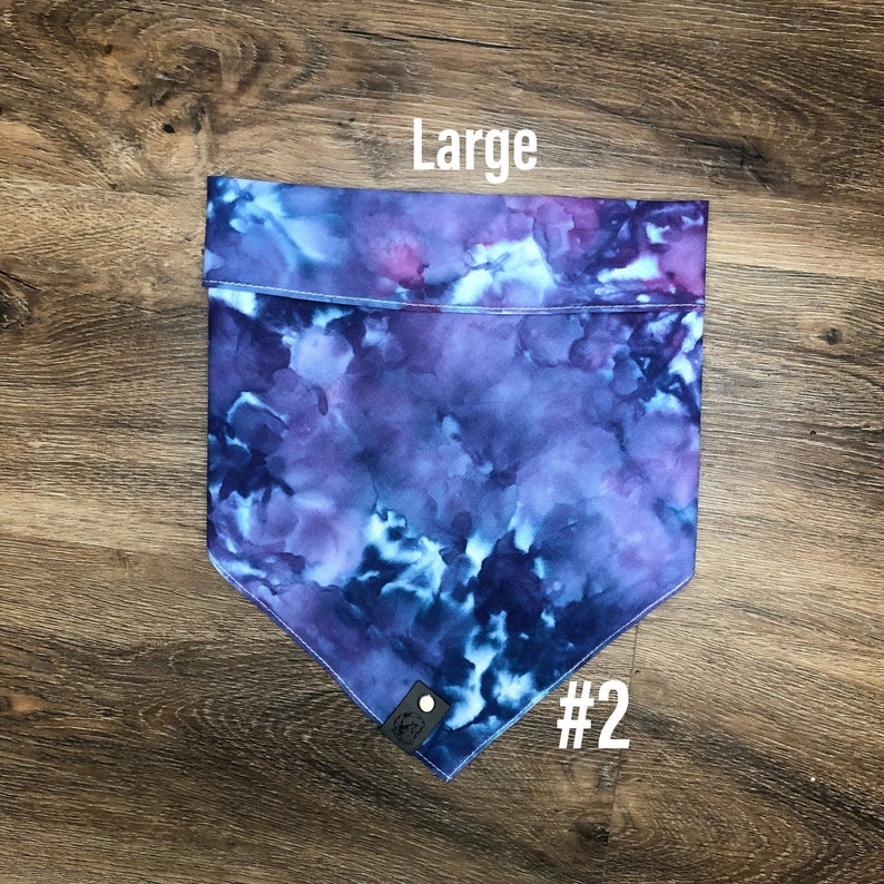 Nebula Tie Dye Dog Bandana