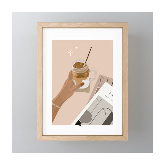 Dalgona Whipped Coffee Iced Coffee Aesthetic Instagram Etsy Dalgona Whipped Coffee Iced Coffee Aesthetic Instagram Etsy
