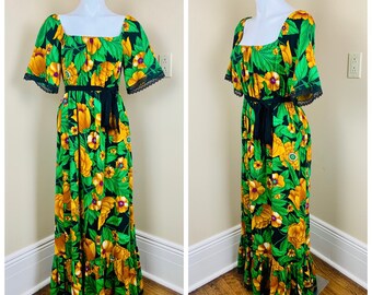 hawaiian maxi dresses sale