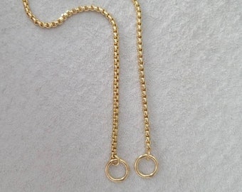 Rolo Carabiner Chain // 2-2.5 mm