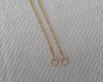 Curb Chain // 3.6mm // Paperclip Chain