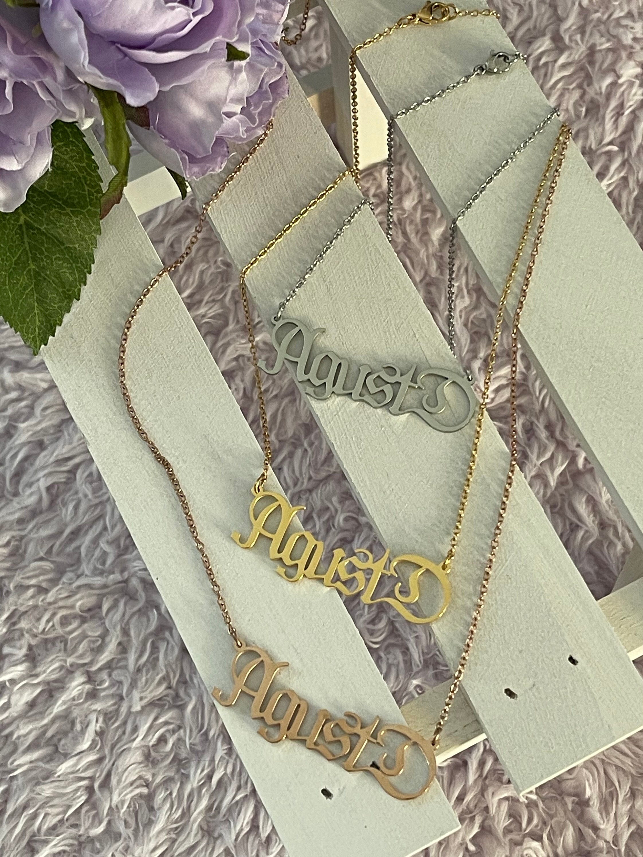 SUGA ネックレス BTS SUGA Agust D Necklace Silver Solo Album Release