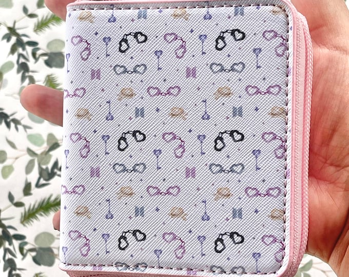 Featured listing image: BTS Gift Kpop Butter Theme Wallet Gift for Her Christmas Present Holiday Friend Birthday Pastel Goth Aesthetic