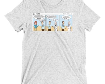 -shirt Triblend Gaming Quality Metrics | Le confort vintage pour les connaisseurs de qualité