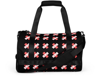 Sac de sport imprimé Bandaid | Compagnon de remise en forme amusant et fonctionnel