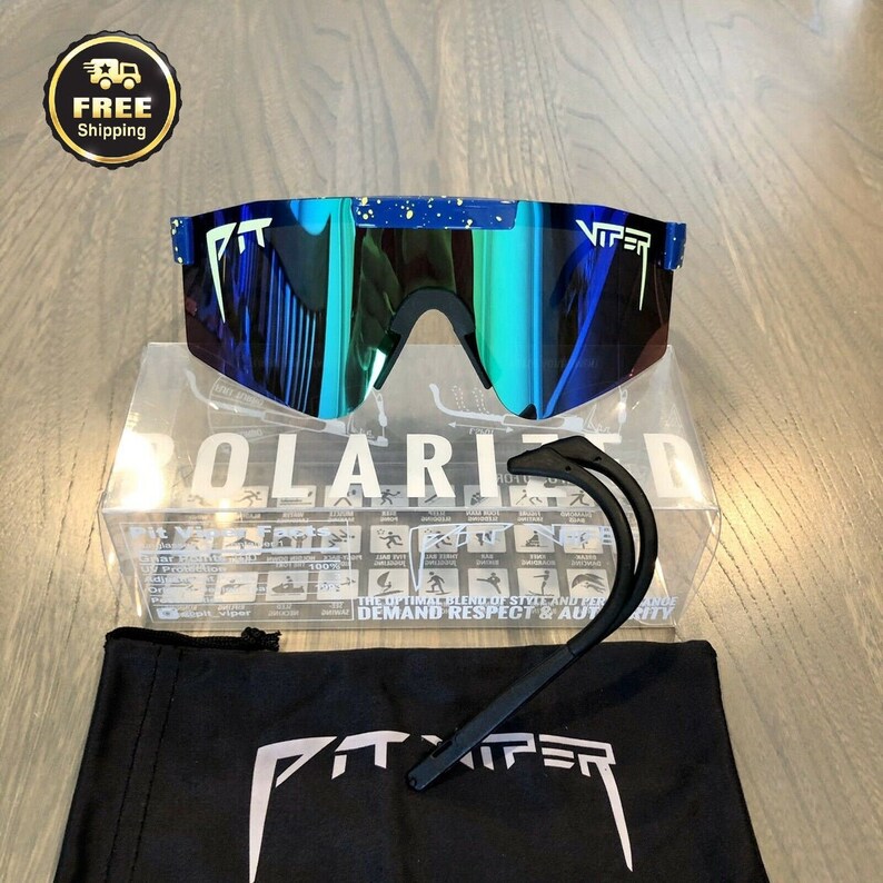 NEW PIT VIPER Sport Goggles Mens Women Outdoor Polarized Etsy