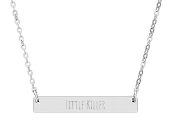 Officieel gelicentieerde Dance With My Demons Little Killer-ketting | Steph Macca | Lillydale-collectie | BookTok-merchandise