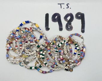 1989 Collectable Friendship Bracelets To Exchange - Eras Tour