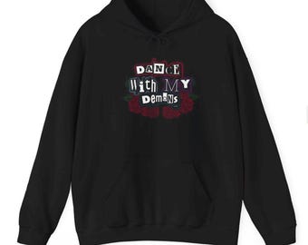 Officieel gelicentieerde Dance With My Demons Little Killer-hoodie | Steph Macca | Lillydale-collectie | BookTok-merchandise